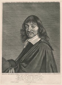 René Descartes - Jonas Suyderhoff, after Frans Hals