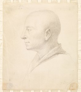 Autoportrait de profil, 7 octobre 1732 - Jonathan Richardson