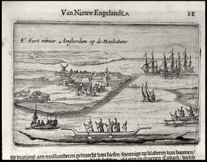 Vue de New Amsterdam, 1626-28