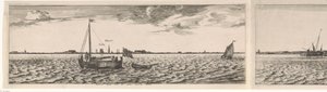 Vue sur le côté nord de la Meuse - Joost van Geel