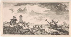 Tempête en mer - Joost van Geel