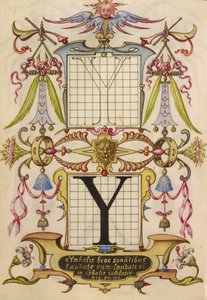 Hongrois - Guide de construction de la lettre Y - Google Art Project - Joris Hoefnagel