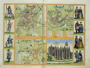 Cartes de York, Shrewsbury, Lancaster et Richmond, de 