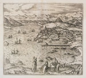 Vue de Santander