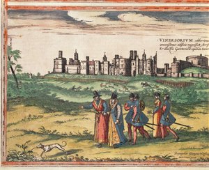 Vue du Château de Windsor, de 