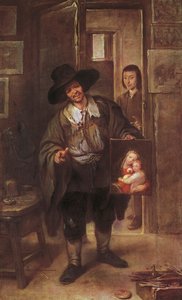 Scène de studio, après 1670