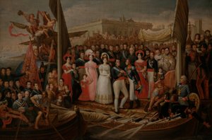 Ferdinand VII débarque à Puerto de Santa María