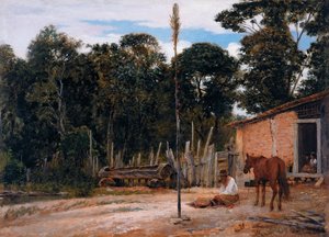 Serrer la selle - José Ferraz de Almeida Júnior