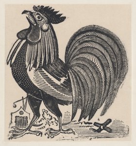 Un coq, vers 1880-1910 - José Guadalupe Posada