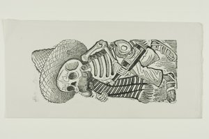 Calavera de Francisco Madero, de Calavera Maderista - José Guadalupe Posada