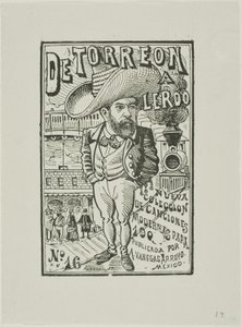 De Torreón à Lerdo - José Guadalupe Posada