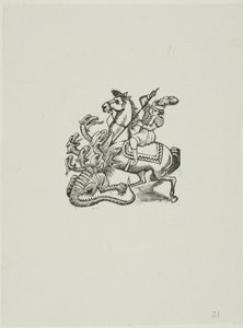 Saint Georges - José Guadalupe Posada