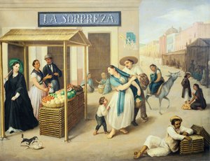 Un marché à Mexico par Jose A Arrieta