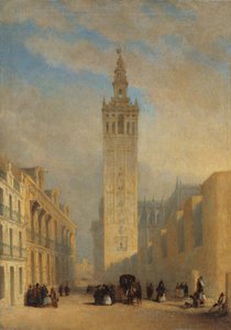 La Giralda vue de la Calle Placentines