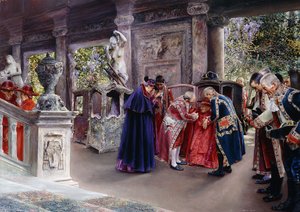 La visite du cardinal