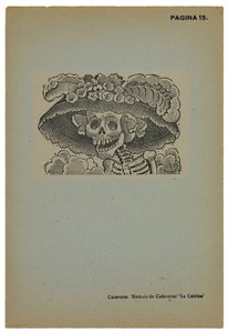 Calavera de la Catrina, c.1910, imprimé 1943 - José Guadalupe Posada