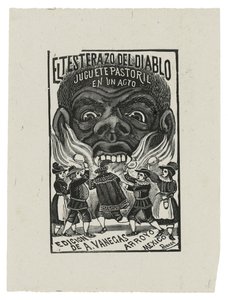 El Testarazo del Diablo, vers 1900, imprimé en 1942 - José Guadalupe Posada