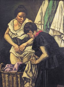 Les Lavandières - Jose Gutierrez Solana