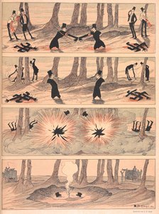 Un duel avec des conditions sévères. - Josef Benedikt engl
