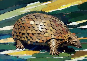 Animaux : pangolin 1
