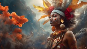 Scène onirique aborigène 02