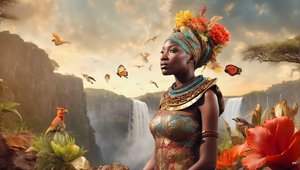 Scène onirique africaine 02
