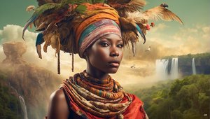 Scène onirique africaine 03