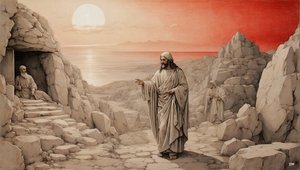 Jésus ressuscite Lazare (02) - Josef Johann Michel