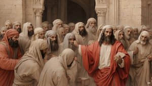 Jésus chasse les marchands du temple