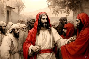 Jésus trahi par Judas