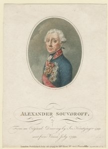 Portrait du maréchal prince Alexandre Souvorov (1729-1800)