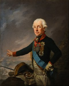 Portrait du maréchal généralissime Prince Alexandre Souvorov 1729-1800, 1799