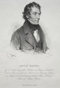 Portrait du Dr. Anton Hayne - Josef Kriehuber