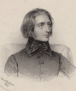 Portrait du compositeur Franz Liszt