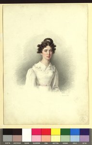 La sœur de Trentsensky - Josef Kriehuber