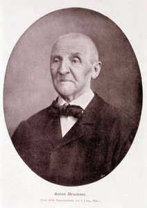 Compositeur et organiste autrichien Anton Bruckner (1824 - 1896) - Josef Löwy