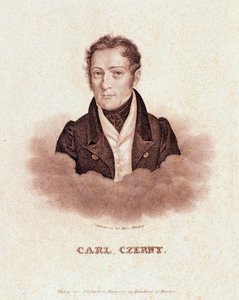 Portrait de Carl Czerny (lithographie)