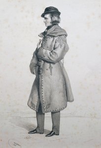 Portrait de Franz Liszt (Raiding) - Josef Nikolaus Kriehuber