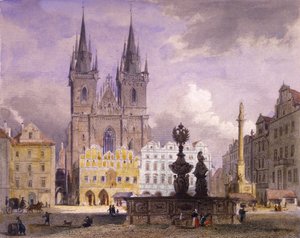 Fontaine Krocín, Prague, 1864 - Josef Vojtech Hellich