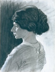 Tête de fille - Josef Wawra