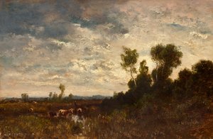Paysage de lande - Josef Wenglein