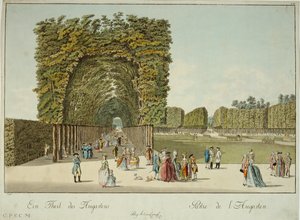 Une partie du parc Augarten, ouvert au public par l