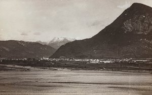 Album "Meine weltkriegs - Erinnerungen Front Sud-Ouest (Carinthie, Italie, Tyrol du Sud) 31/03/1915-12/11/1918 - Josef Zohles Wien": vue de Tolmezzo