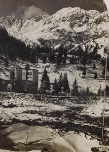 Album "Meine weltkriegs - Erinnerungen Front Sud-Ouest (Carinthie, Italie, Tyrol du Sud) 31/03/1915-12/11/1918 - Josef Zohles Wien": Plöcken