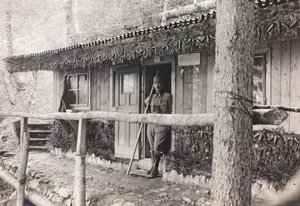 Album "Meine weltkriegs - Erinnerungen South-West Front (Carinthie, Italie, Tyrol du Sud) 31/03/1915-12/11/1918 - Josef Zohles Wien" : bureau de commandement