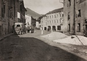 Album "Meine weltkriegs - Erinnerungen South-West Front (Carinthie, Italie, Tyrol du Sud) 31/03/1915-12/11/1918 - Josef Zohles Wien" : place Tolmezzo