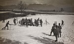 Soldats à skis