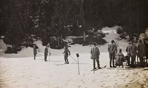 Soldats à skis