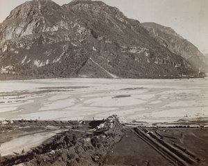 Album "Meine weltkriegs - Erinnerungen South-West Front (Carinthie, Italie, Tyrol du Sud) 31/03/1915-12/11/1918 - Josef Zohles Wien": le Tagliamento