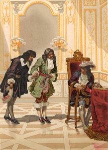 Giovanni Domenico Cassini présenté à Louis XIV par Colbert - Josep or Jose Planella Coromina
